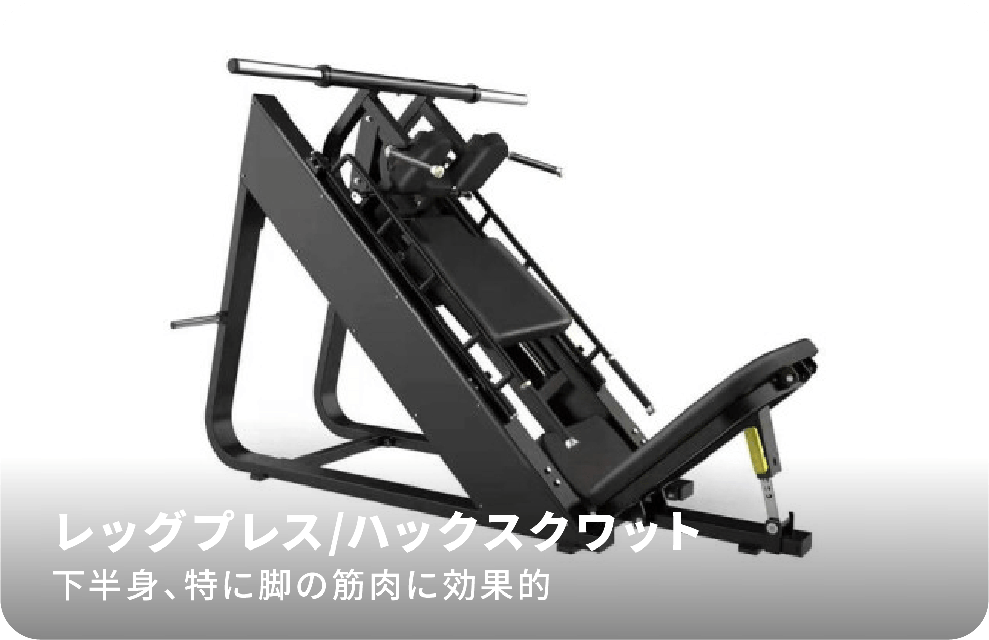 レッグプレス/ハックスクワット